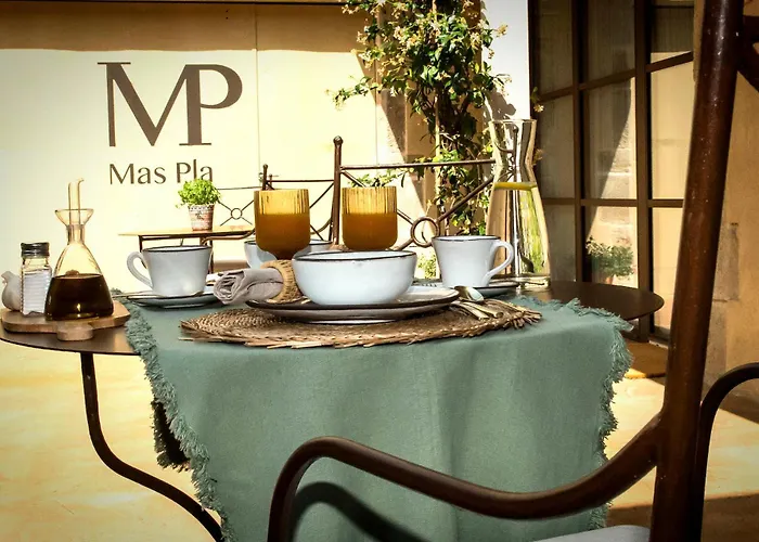 Couette-café Mas Pla Riudellots de la Selva